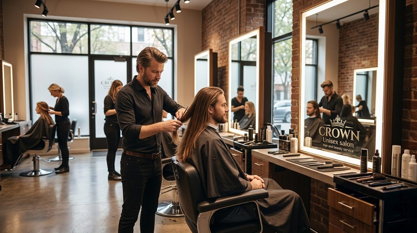 Hair Cut (Long Hair) - Men