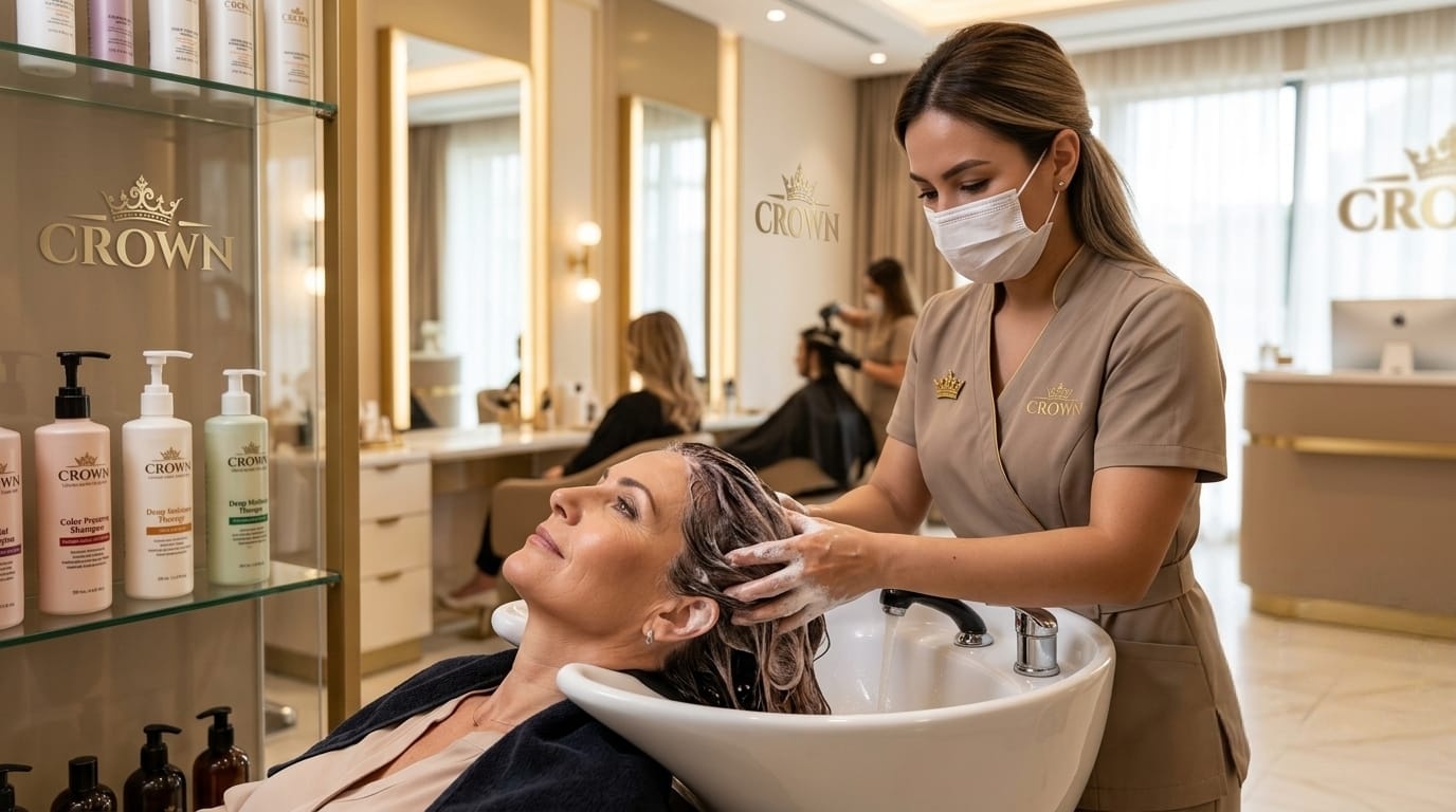 Hair Wash (Treated Hair) - Women