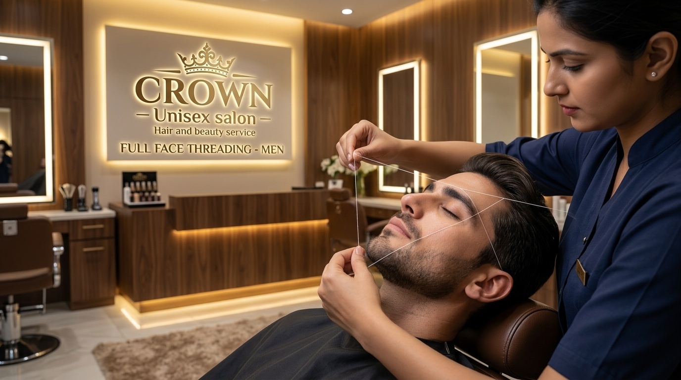 Full Face Threading - Men