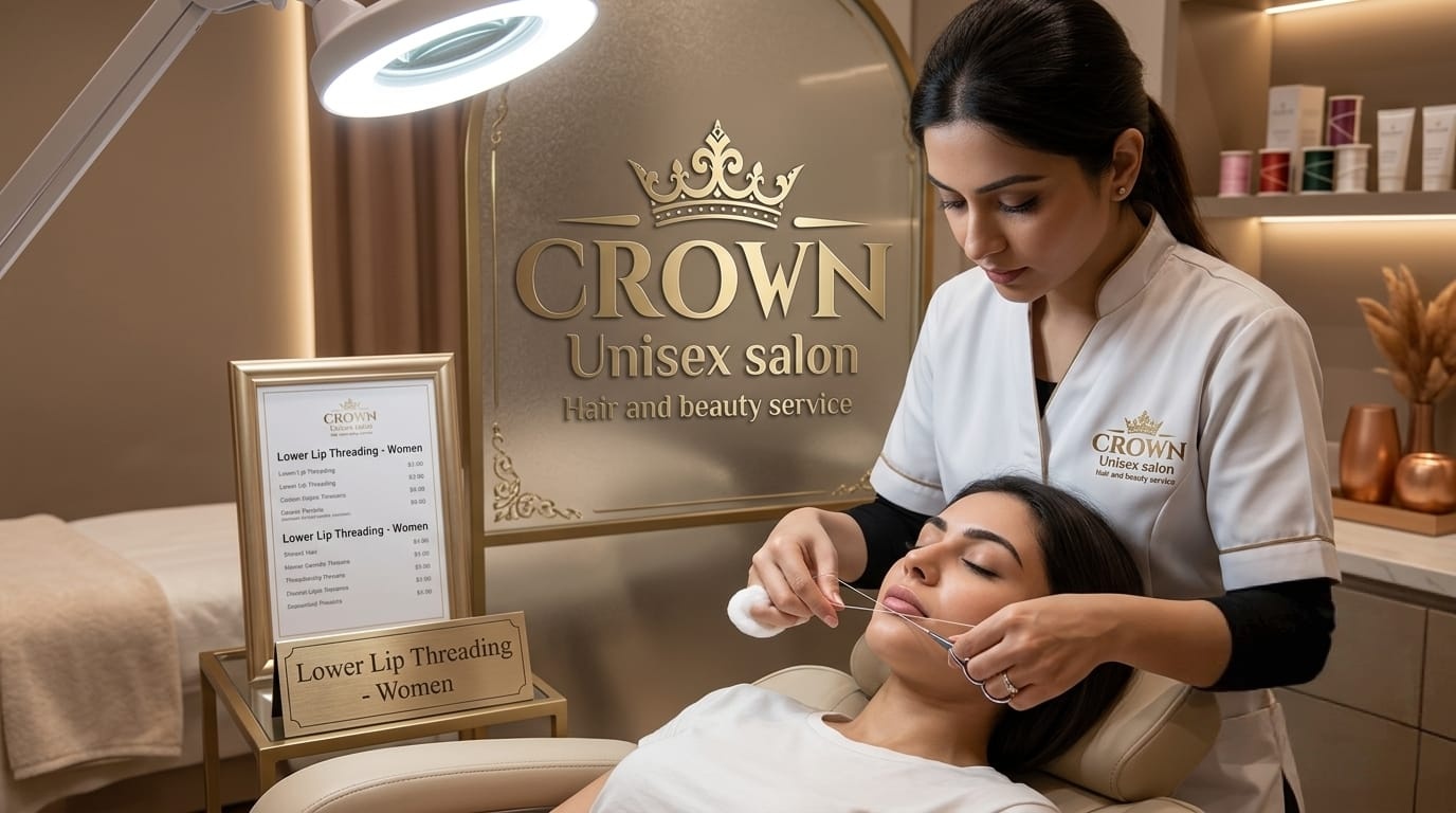 Lower Lip Threading - Women
