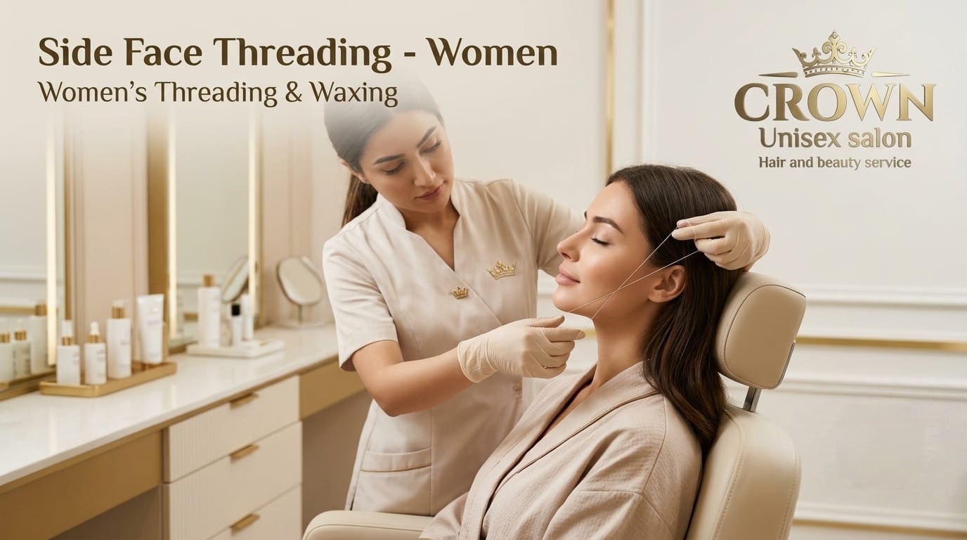 Side Face Threading - Women