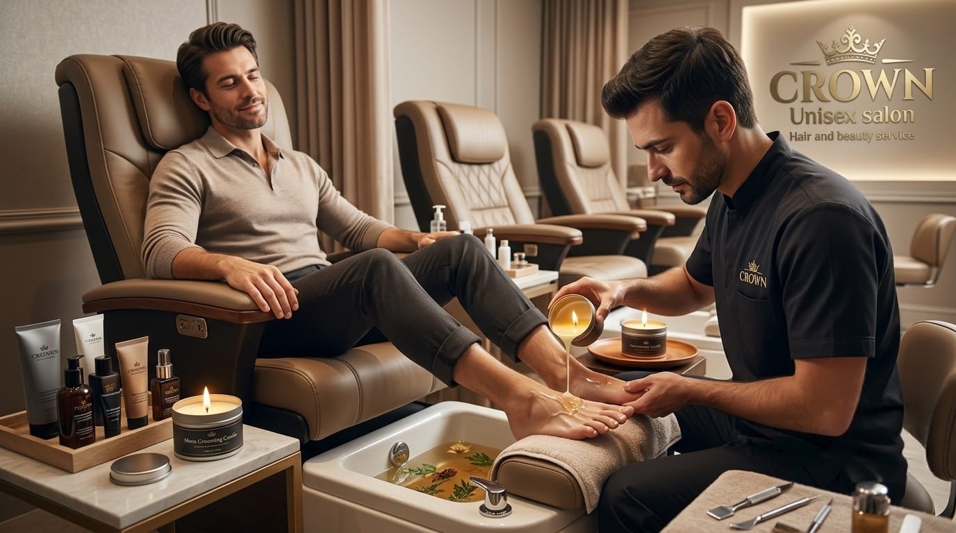 Candle Pedicure - Men