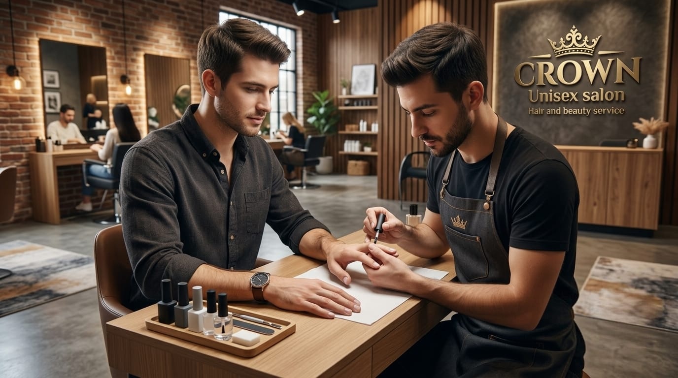 Basic Nail Art (Fingers) - Men