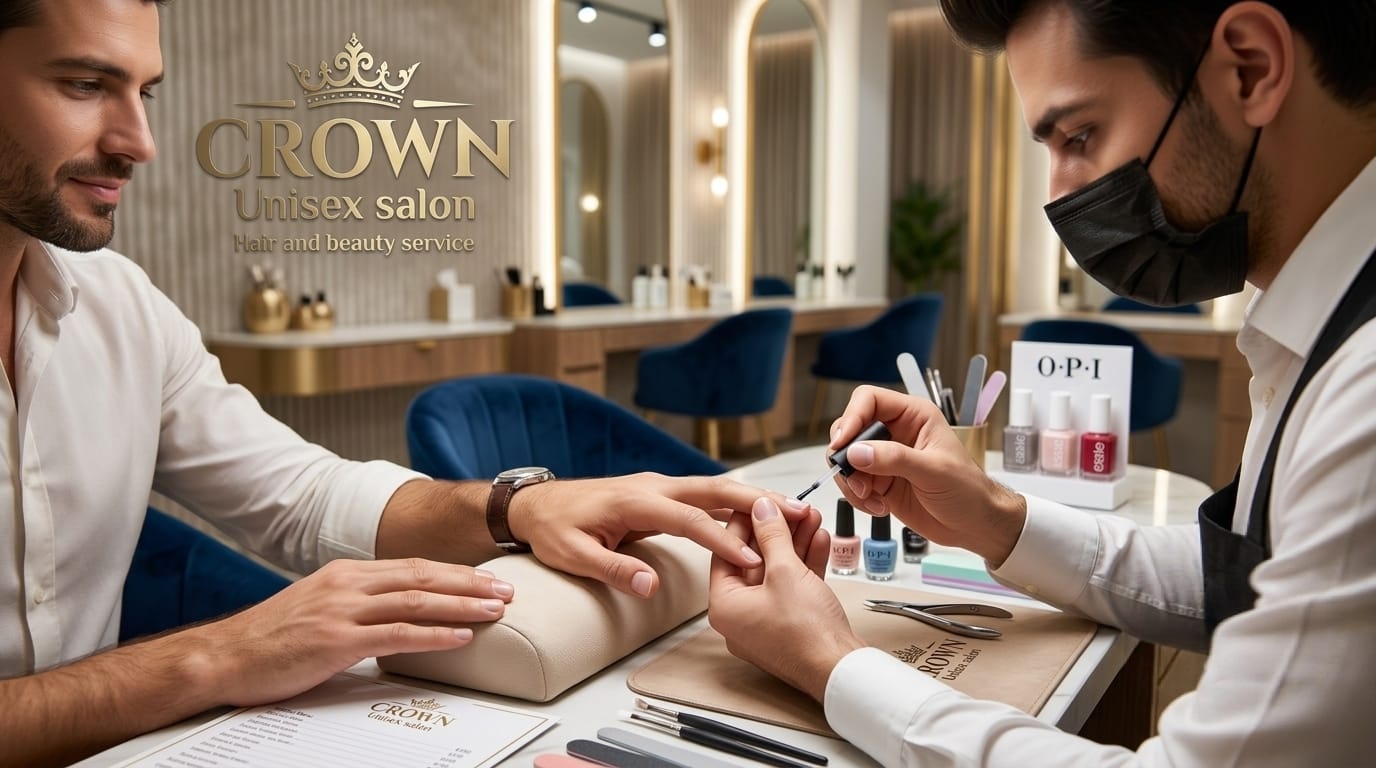 French Nail Polish - Men